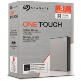 SEAGATE 5To One Touch HDD Disque Dur Externe - USB 3.0 - Gris (STKC5000401) - vue emballage