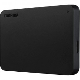 TOSHIBA 2To Canvio basics Disque dur Externe - USB 3.0 - Noir (HDTB420EK3AA) - vue de trois quart