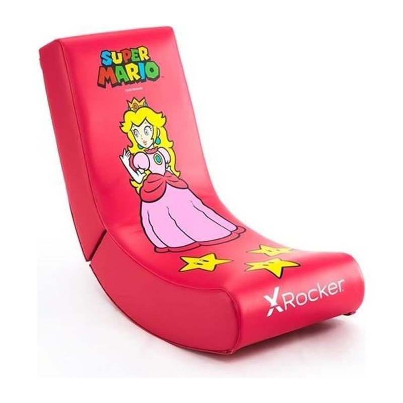 X ROCKER Siège Gaming Sol - Super Mario Bros : Peach All-Star