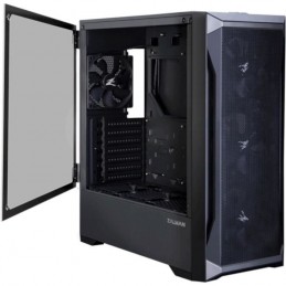 ZALMAN Z8 MS Noir Boitier PC Moyen tour - Format ATX (Z8MS-BKW) - vue de trois quart