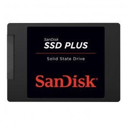 SANDISK 2To SSD Plus SATA 6Gbs 2.5'' - 7mm (SDSSDA-2T00-G26) - vue dessus