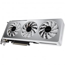 GIGABYTE RTX 3060 Ti VISION OC Carte Graphique 8Go LHR (GV-N306TVISION OC-8GD) - vue de trois quart