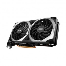 MSI Radeon RX 6600 MECH 2X 8G Carte Graphique 8Go (912-V502-002) - vue de trois quart