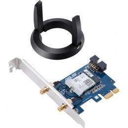 ASUS 90IG04S0-MM0R10 Carte PCI Express Wi-Fi AC2100 (AC1733 + N300 Mbps) et Bluetooth 5.0