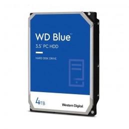 WESTERN DIGITAL 4To WD Blue™ HDD 3.5'' 5400rpm SATA 6Gbs 256Mo Cache (WD40EZAZ) - vue de trois quart