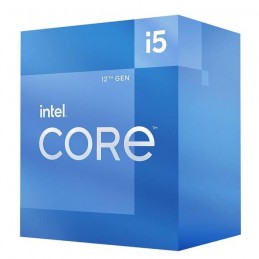 INTEL Core i5-12400F Processeur LGA-1700 - 6 Coeurs - 2.5GHz - 4.40GHz  TDP 117W (BX8071512400F) - vue emballage