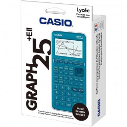 CASIO Graph 25+E Lycée Scientifique Graphique et Formelle Calculatrice écran LCD 8 lignes - vue emballage