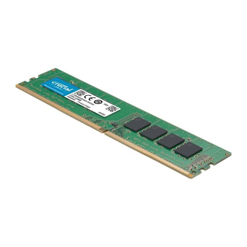 CRUCIAL 8Go DDR4 (1x 8Go) RAM DIMM 2400MHz - CAS 17 (CT8G4DFS824A)