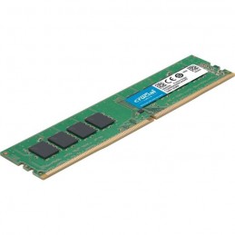 CRUCIAL 8Go DDR4 (1x 8Go) RAM DIMM 2400MHz - CAS 17 (CT8G4DFS824A) - vue de trois quart gauche