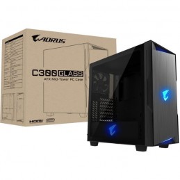 GIGABYTE AORUS GP-AC300G RGB Noir Boitier PC Format ATX - Verre trempé (GB-AC300G) - vue emballage