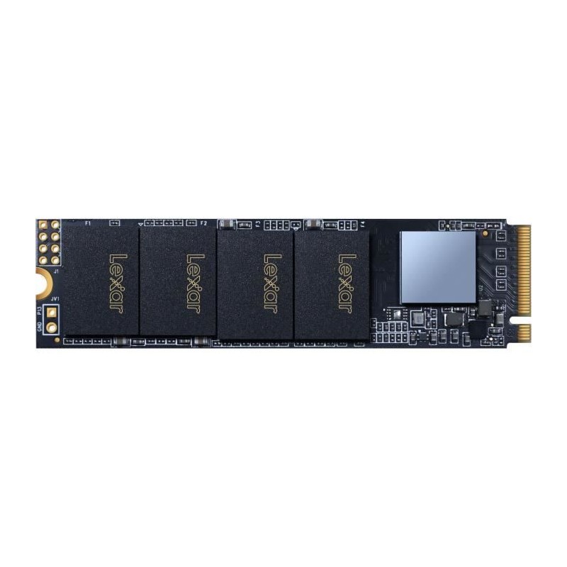 LEXAR NM610 500Go SSD SATA 6Gbs NVMe (LNM610500RB) - vue de dessus