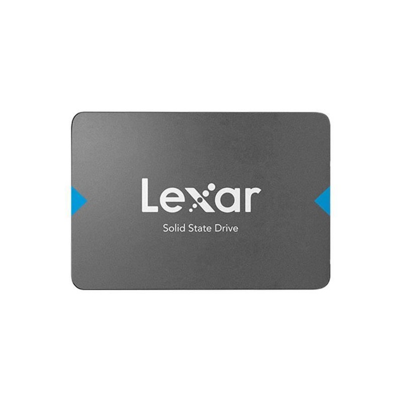 LEXAR NQ100 480Go SSD SATA 6Gbs 2.5'' - 7mm (LNQ100X480GRNNNG) - vue de dessus
