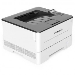 PANTUM P3300DW Imprimante laser monochrome A4 - 33 PPM NFC - USB - LAN - WiFi - vue de trois quart