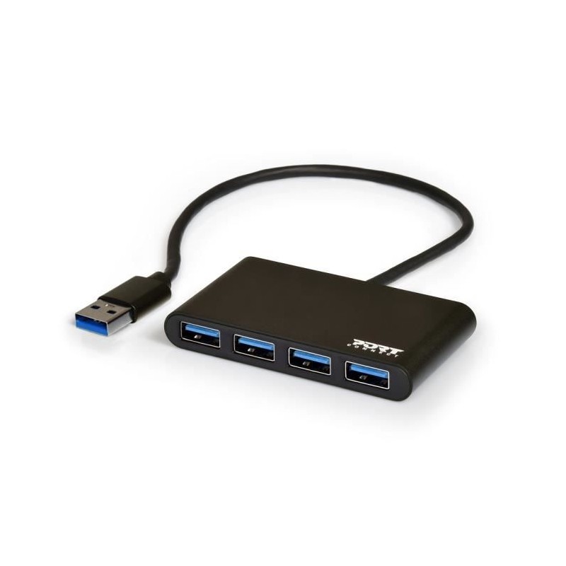 PORTDESIGNS Hub USB 3.0 - 4 Ports (900121)