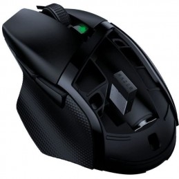 RAZER Basilisk X HyperSpeed Noir Souris sans fil Bluetooth 2.4GHz (RZ01-03150100-R3G1) - vue rangement dongle