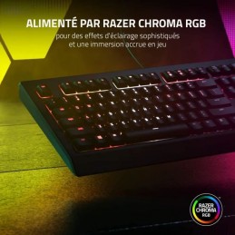 RAZER Cynosa V2 Noir Clavier filaire USB Gaming - AZERTY - vue chroma rgb