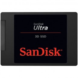 SANDISK 2To SSD Ultra 3D - SATA 6Gbs 2.5'' - 7mm (SDSSDH3-2T00-G25) - vue de dessus