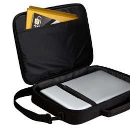 CASE LOGIC Sacoche Noir pour Ordinateur 17'' Value Laptop Bag 17.3'' (VNCI-217 Black) - vue ouvert