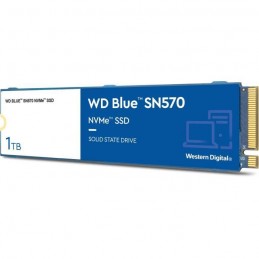 WESTERN DIGITAL 1To SSD WD Blue SN570 NVMe (WDS100T3B0C) - vue de trois quart