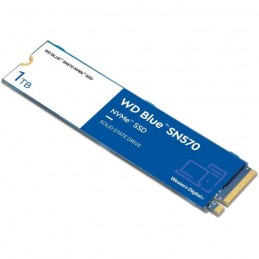 WESTERN DIGITAL 1To SSD WD Blue SN570 NVMe (WDS100T3B0C) - vue à plat