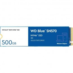 WESTERN DIGITAL 500Go SSD WD SN570 NVMe (WDS500G3B0C) - vue de dessus