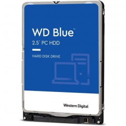 WESTERN DIGITAL 2To WD Blue™  HDD 2.5'' 5400rpm SATA 6Gbs Cache 128Mo (WD20SPZX) - vue de trois quart neutre