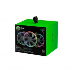 RAZER KUNAI 120 A-RGB PWM Ventilateur boitier PC 120mm (Pack de 3) (RC21-01810100-R3M1) - vue emballage