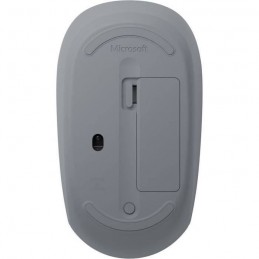 MICROSOFT 8KX-00004 Souris Optique Sans fil Bluetooth 5.0 - 3 boutons - Camouflage Blanc Arctique - vue de dessous