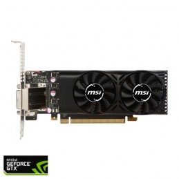 MSI GeForce GTX 1050 Ti 4GT LP Carte graphique 4Go GDDR5 NVIDIA - vue de dessus