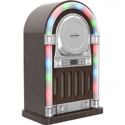 INOVALLEY RETRO13N JukeBox 20W - Lecteur CD - Bluetooth - vue de trois quart