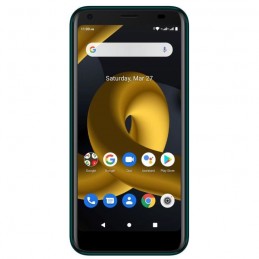 LOGICOM Omega Vert Smartphone 5.45'' - RAM 2Go - Stockage 32Go - 5Mp - Android 11 - vue de face
