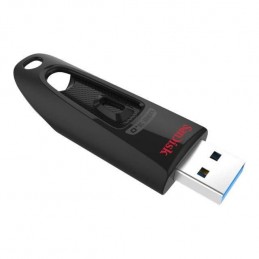 SANDISK Clé USB 128Go Ultra - USB 3.0 (SDCZ48-128G-U46) - vue de trois quart