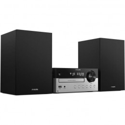 PHILIPS TAM4205 Micro-Chaîne Hi-Fi 60W - Bluetooth - CD, MP3, USB, FM - Entrée audio - Enceintes Bass Reflex - vue de 3/4