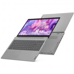 LENOVO Ideapad 3 15IGL05 PC Portable 15.6'' FHD - Pentium N5030 - RAM 4Go - 128Go SSD - W11S - AZERTY - vue a plat