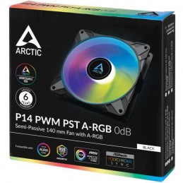 ARCTIC P14 PWM PST A-RGB Ventilateur boitier PC 120mm (ACFAN00239A) - vue emballage