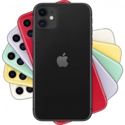 APPLE iPhone 11 Noir 128Go - Ecran 6.10'' - 4G - iOS 13 - vue coloris