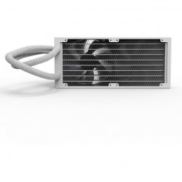 ZALMAN Reserator5 Z24 Blanc Watercooling CPU Intel AMD (RESERATOR5Z24WH) - vue radiateur dessous