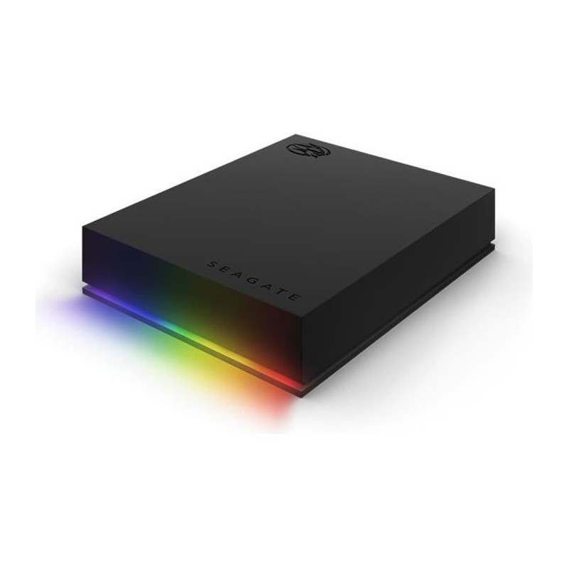 SEAGATE 5To FireCuda Gaming RGB Disque dur externe USB 3.0 Compatible Razer  Chroma avec Quadrimedia