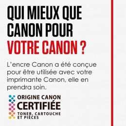 CANON PGI-555PGBKXXL Noir Cartouche d'encre (8049B001) pour PiXMA iX6850, MX925 - vue certifié