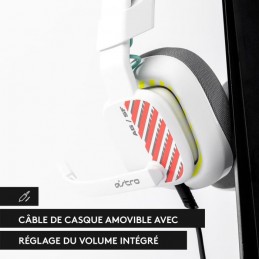 ASTRO A10 Blanc Casque-micro Gaming Filaire 2e génération pour PC, Xbox - vue zoom