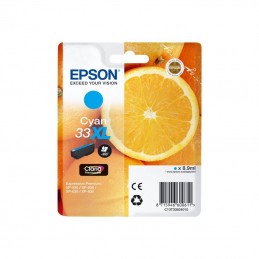 EPSON T3362 Cyan XL Cartouche d'encre 33 Oranges (C13T33624012) pour XP-530, XP-900 - vue de face