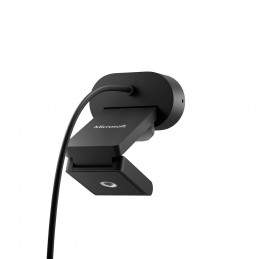 MICROSOFT Moderne Webcam FHD plug an play - Filaire USB - Technologie HDR - vue de dos