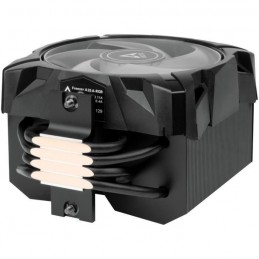 ARCTIC Freezer A35 A-RGB PWM Noir Ventirad CPU Socket AMD AM4 - Ventilateur 1x 120mm (ACFRE00115A) - vue de dessous