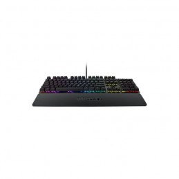 ASUS TUF K3 Noir RGB Clavier Filaire Gaming - Switches mécaniques Khail - AZERTY - vue de face