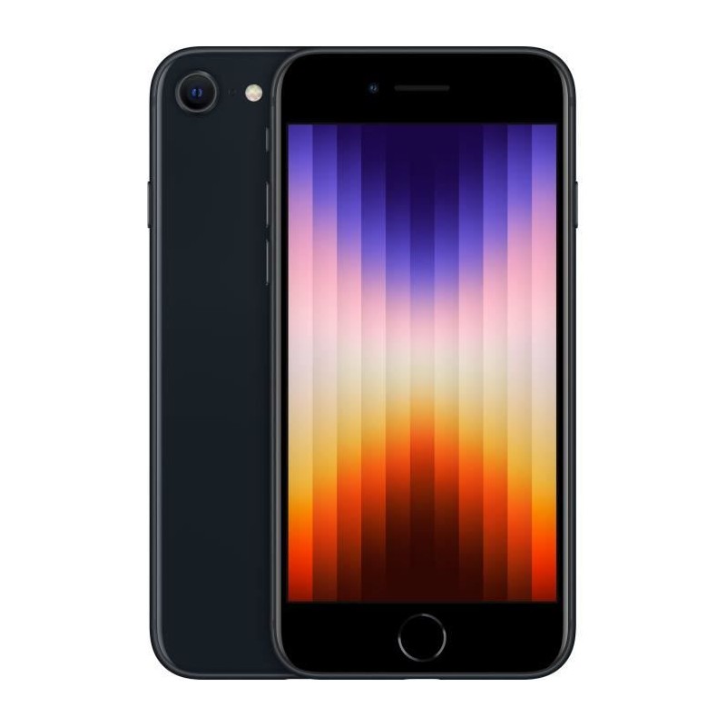 APPLE iPhone SE 5G Noir écran 4.7'' - 64Go - iOS 15