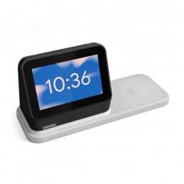 LENOVO Radio réveil Smart Clock Bundle Gris LCD 4'' - RAM 1Go + Flash 8Go