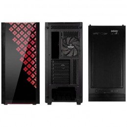 BITFENIX Dawn TG Noir Boitier PC Moyen tour Format E-ATX/ATX/Micro ATX/Mini-ITX (BFC-DAW-500-KKGSK-RP) - vues multiples