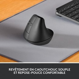 Logitech Lift Left Ergonomique Verticale Souris Sans Fil pour gaucher (910-006474)