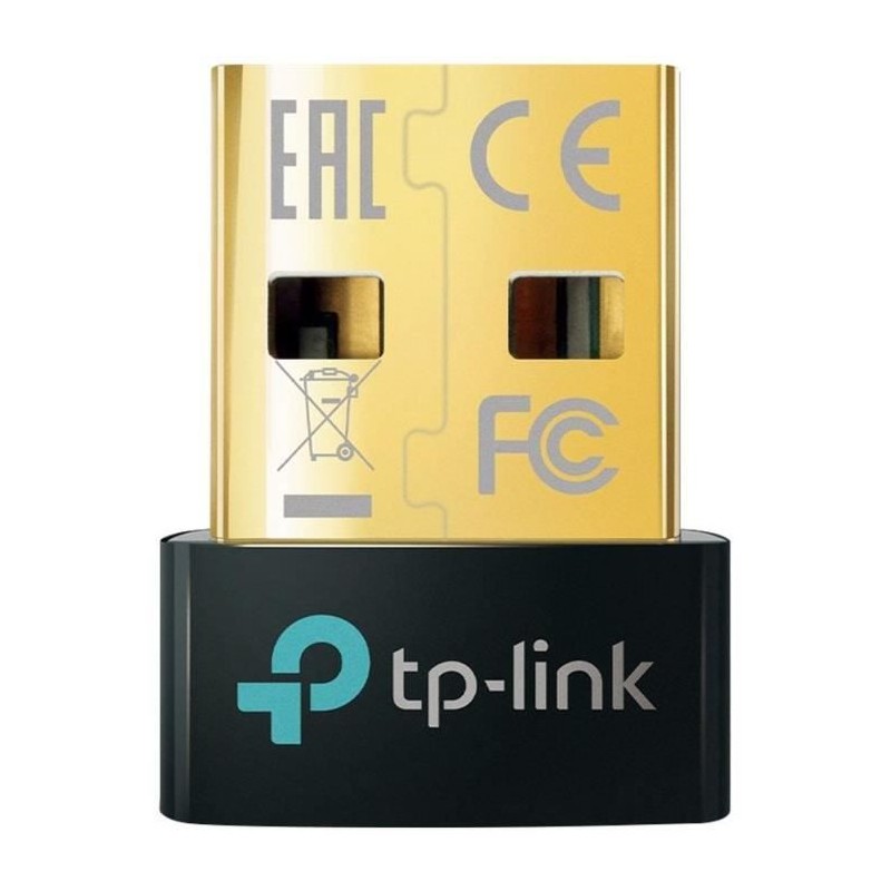 TP-LINK Adaptateur Bluetooth 5.0 - Dongle - Clé pour PC, souris, clavier - Compatible Windows 11/10/8.1/7 (UB500) - vue dessus