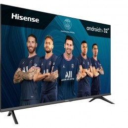 HISENSE 32B10G TV LED 32'' HD (80cm) - Smart TV - Dolby Audio - 2x HDMI, 2x USB - Tuner satellite - vue de trois quart gauche